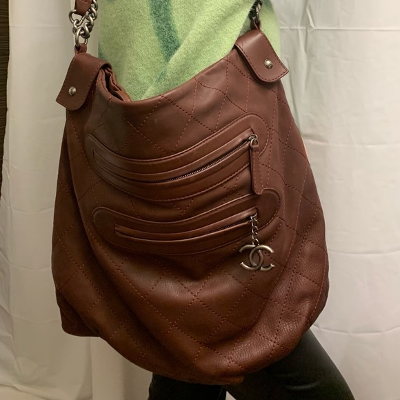 Authentic Chanel big brown bag - Picture 3 of 3